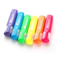 loose jelly liquid private label highlighter stick marker brush pen