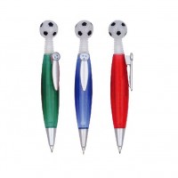 New 2020 1.0 Mm Ballpoint Pen Refill Football Modeling 4 Colour Plastic Pen Acrylic Roller Pen