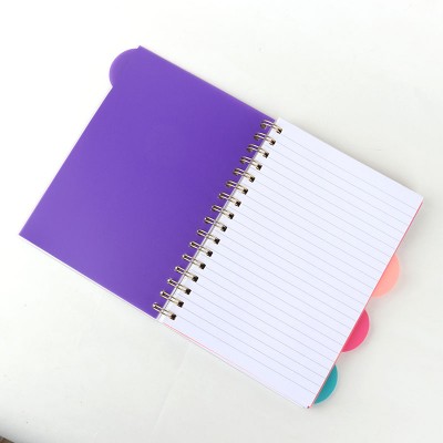 Bulk OEM office refill notebook spiral planner wire spiral notebook custom logo for business plan